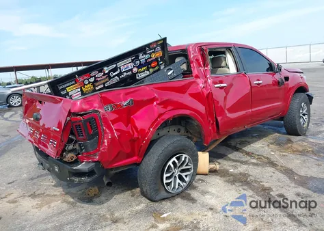 2020 Ford Ranger Lariat из США, поврежденный, VIN 1FTER4FH8LLA11671